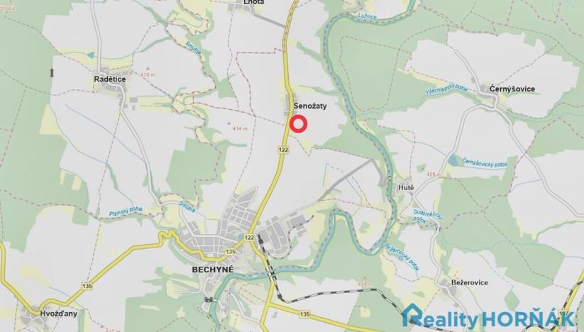 Prodej pozemku pro bydlení, Bechyně, 2195 m2