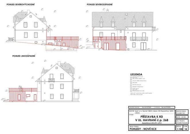 Prodej bytu 3+kk, Liberec, Havraní, 76 m2