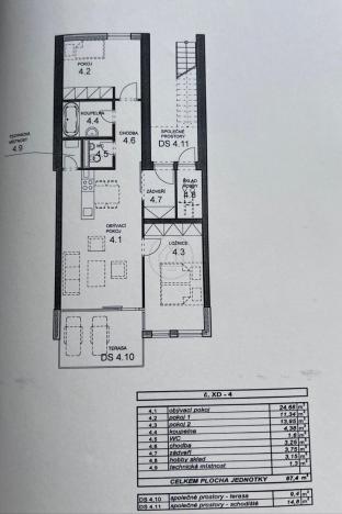 Prodej bytu 3+kk, Lipno nad Vltavou, 67 m2