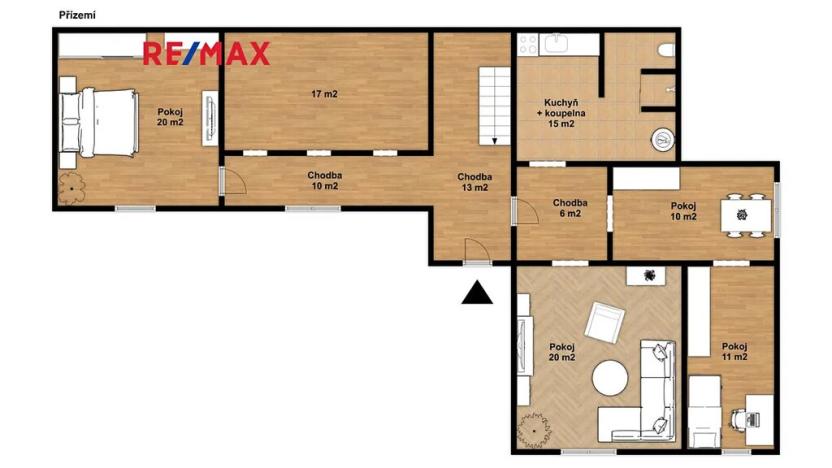 Prodej rodinného domu, Kostomlaty pod Řípem, 224 m2