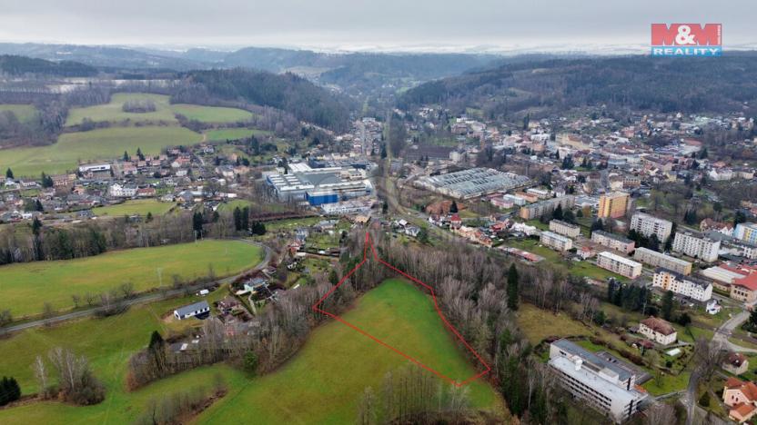 Prodej louky, Hronov, 8492 m2