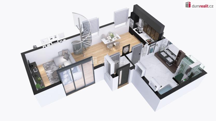 Prodej rodinného domu, Úpohlavy, 80 m2