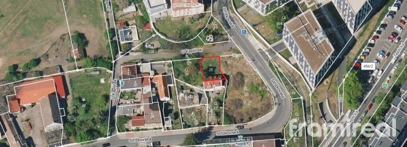 Prodej pozemku pro bydlení, Praha - Střížkov, U kapliček, 167 m2