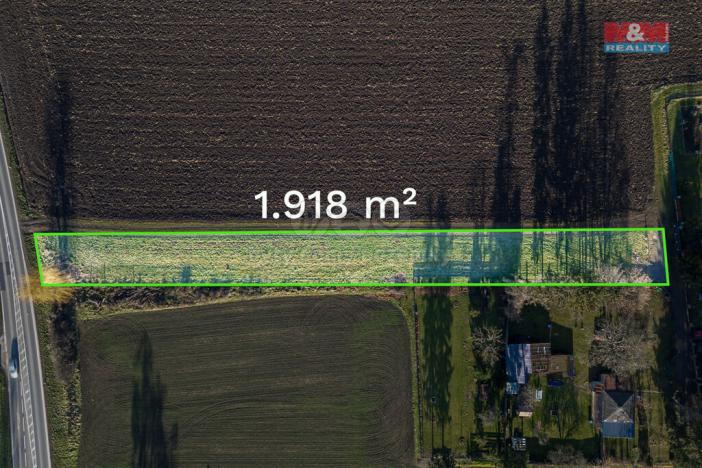 Prodej pozemku pro bydlení, Dub nad Moravou, 1918 m2