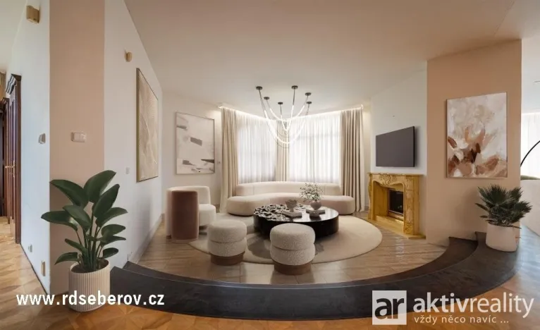 Prodej vily, Praha - Šeberov, K Hrnčířům, 1093 m2