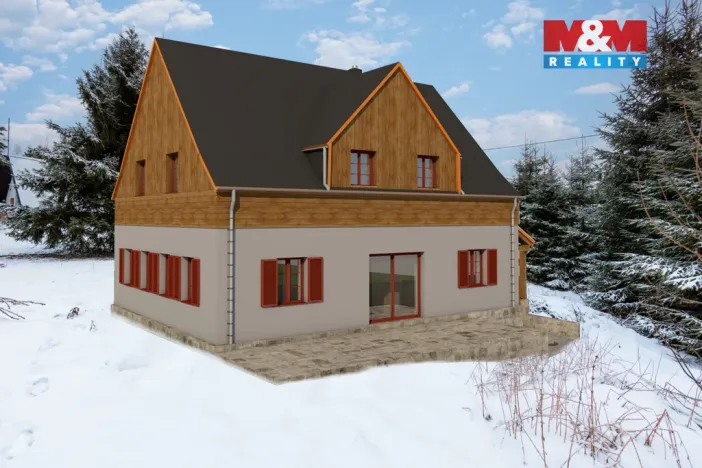 Prodej pozemku pro bydlení, Abertamy - Hřebečná, 580 m2