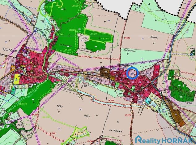 Prodej pozemku pro bydlení, Slabčice - Nemějice, 6183 m2