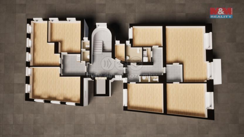 Pronájem kanceláře, Děčín - Děčín I-Děčín, Masarykovo nám., 200 m2