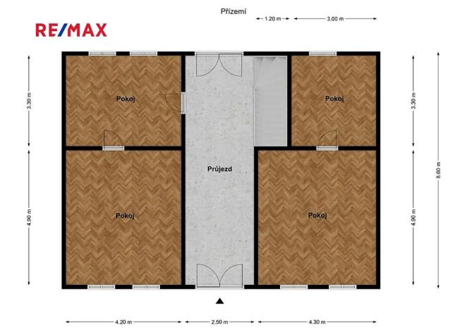 Prodej činžovního domu, Černošín, Plánská, 144 m2