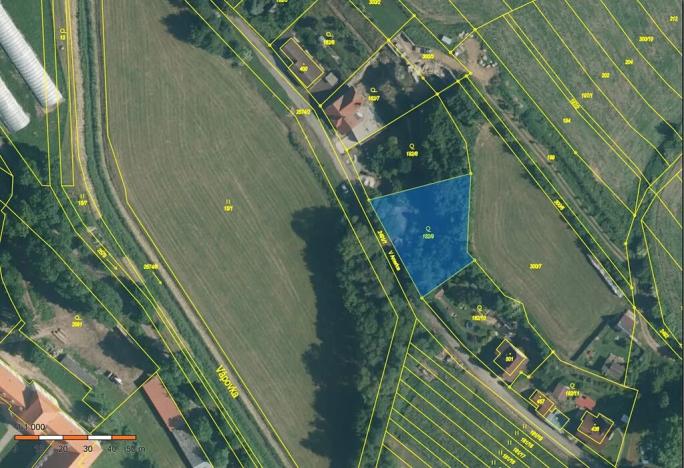 Prodej pozemku, Nová Říše, V Americe, 1332 m2