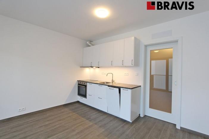 Pronájem bytu 1+kk, Brno - Veveří, Lidická, 34 m2