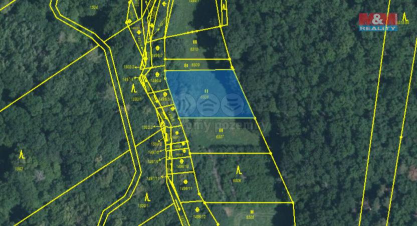 Prodej louky, Střelice, 3211 m2