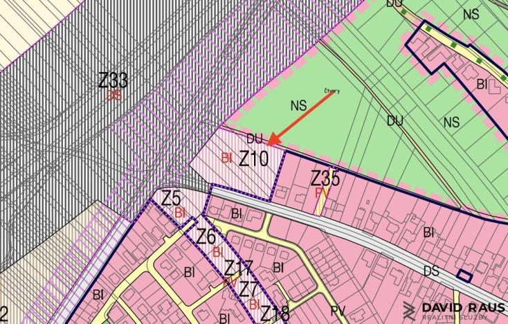 Prodej pozemku pro bydlení, Rajhrad, Štefánikova, 617 m2