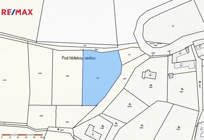 Prodej louky, Dolní Hbity, 2673 m2