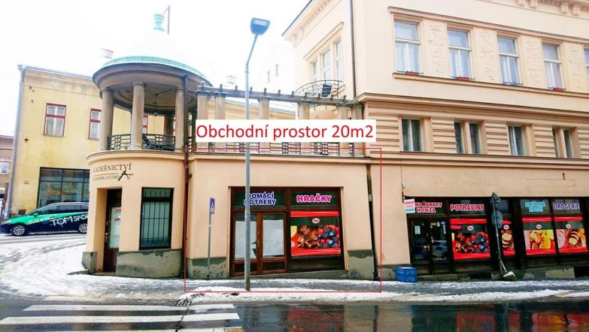 Pronájem obchodního prostoru, Jablonec nad Nisou, Podhorská, 20 m2