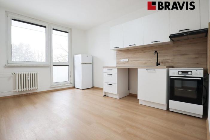 Pronájem bytu 2+kk, Brno - Žabovřesky, Voroněžská, 42 m2