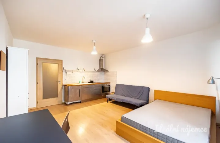 Pronájem bytu 1+kk, Praha - Vysočany, Sousedíkova, 31 m2