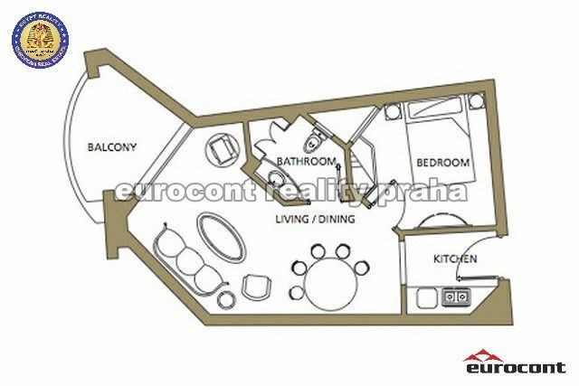 Prodej bytu 2+kk, Hurghada, Egypt, Hurghada, Ismailia Road, 57 m2