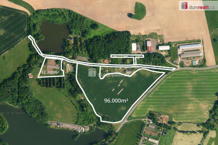 Prodej komerčního pozemku, Chodová Planá, 126960 m2