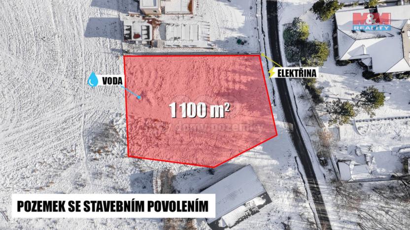 Prodej pozemku pro bydlení, Děčín - Děčín XXVIII-Folknáře, 1100 m2