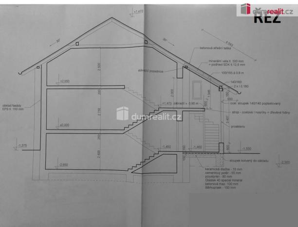 Prodej rodinného domu, Bystřice - Ouběnice, 300 m2