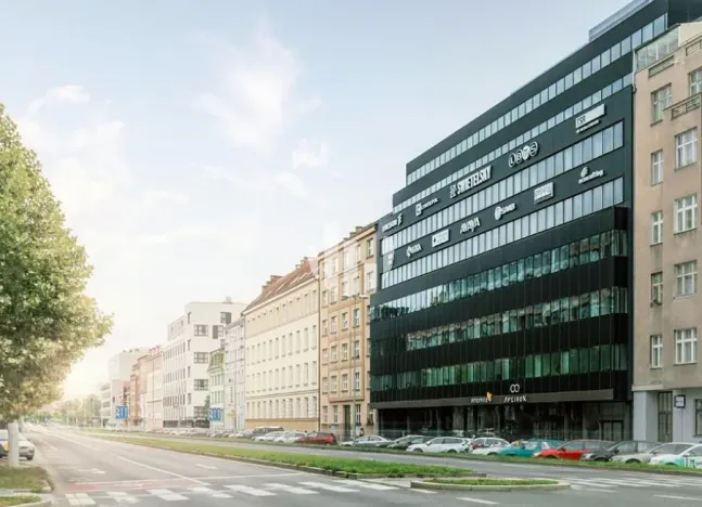 Pronájem kanceláře, Praha - Karlín, Sokolovská, 342 m2