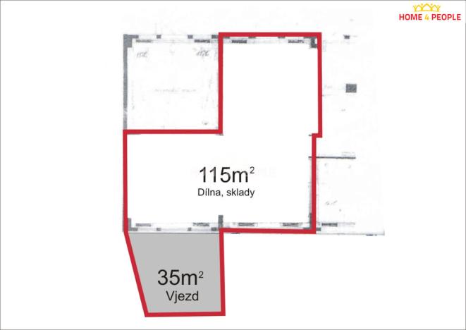 Pronájem výrobních prostor, Benešov, Křižíkova, 115 m2