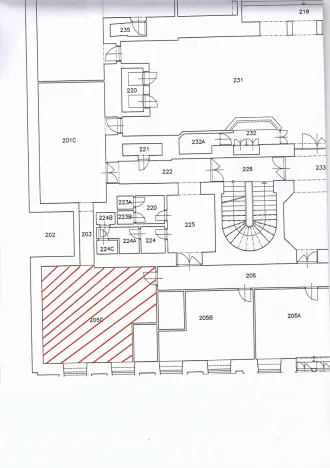 Pronájem kanceláře, Brno, Josefská, 48 m2