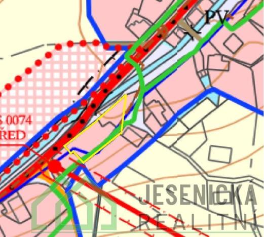Prodej pozemku pro bydlení, Stará Červená Voda - Nová Červená Voda, 452 m2