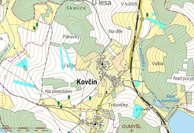 Prodej pole, Kovčín, 60542 m2