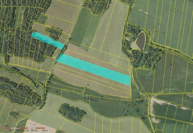 Prodej pole, Myslív, 35331 m2