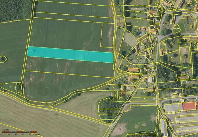 Prodej pole, Myslív, 35331 m2