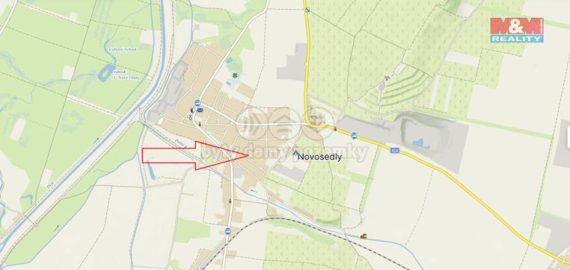 Prodej zahrady, Novosedly, 336 m2