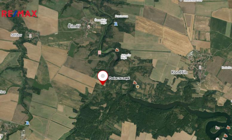 Prodej lesa, Číměř, 1493 m2