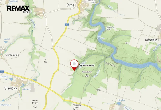 Prodej lesa, Číměř, 17681 m2