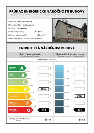 Prodej bytu 3+1, Velká Jesenice, 71 m2