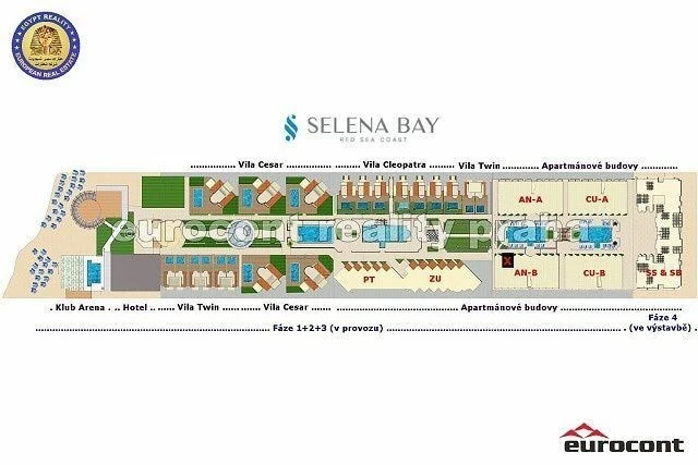 Prodej bytu 3+kk, Hurghada, Egypt, Selena Bay Road A, 93 m2
