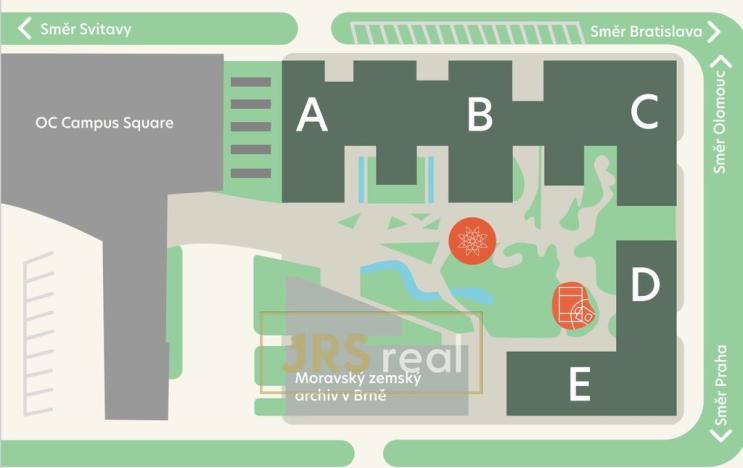 Pronájem kanceláře, Brno, 684 m2