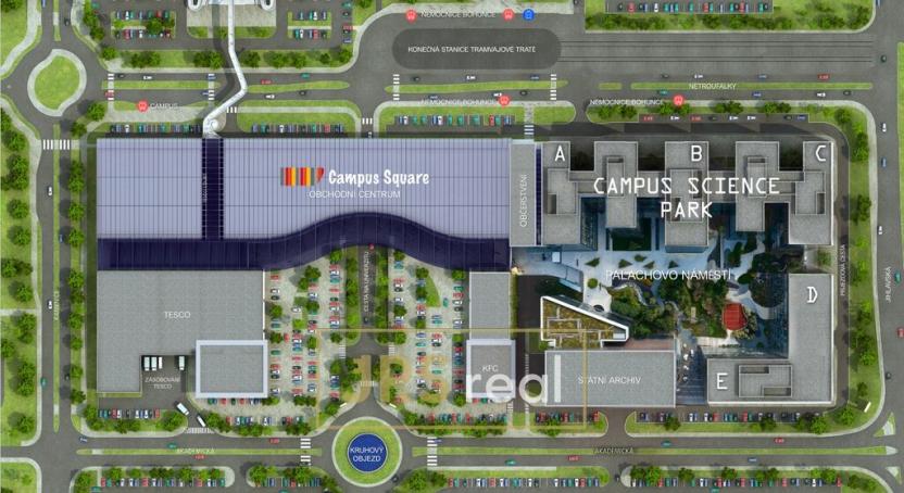 Pronájem kanceláře, Brno, 553 m2