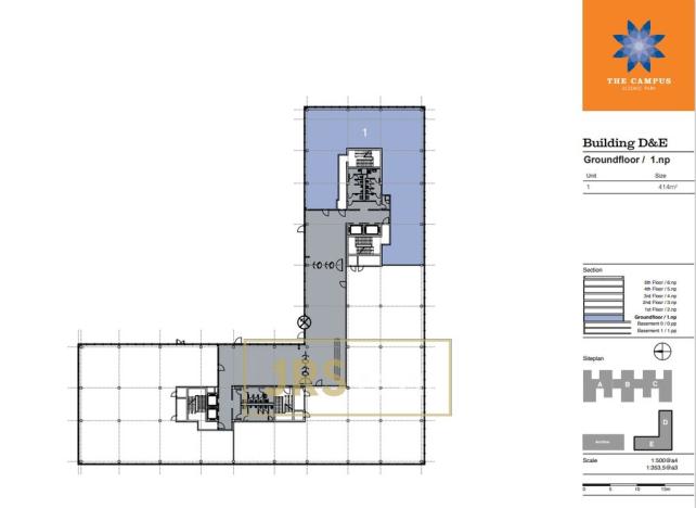 Pronájem kanceláře, Brno, 414 m2