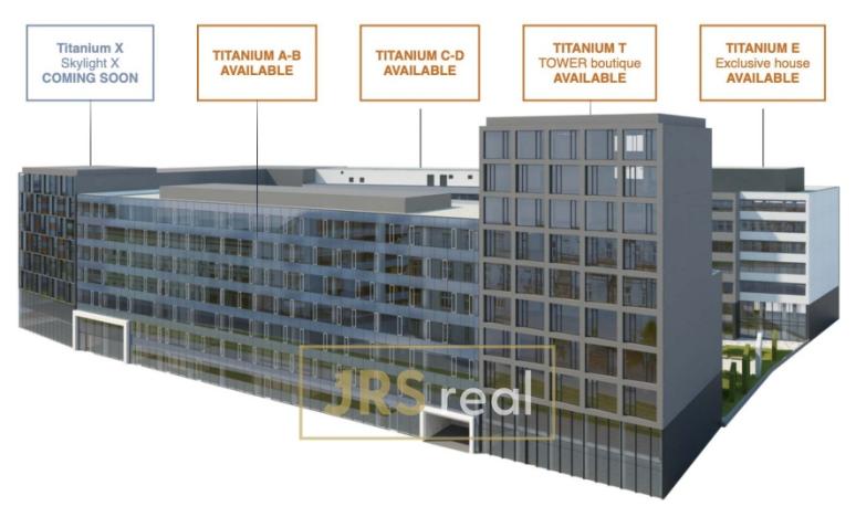 Pronájem kanceláře, Brno, Nové sady, 1500 m2