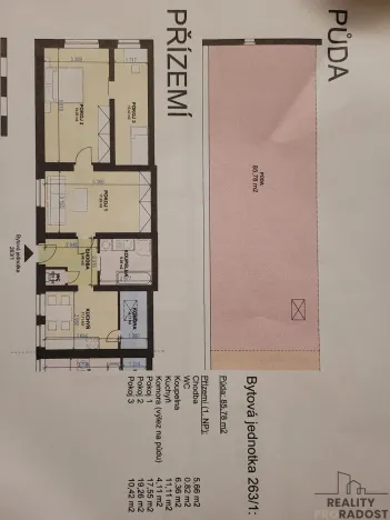 Prodej rodinného domu, Holešov, Hankeho, 75 m2