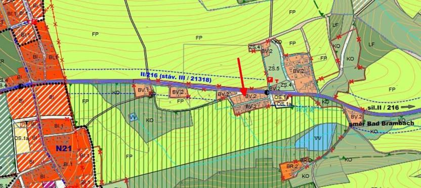 Prodej pozemku pro bydlení, Aš, 333 m2