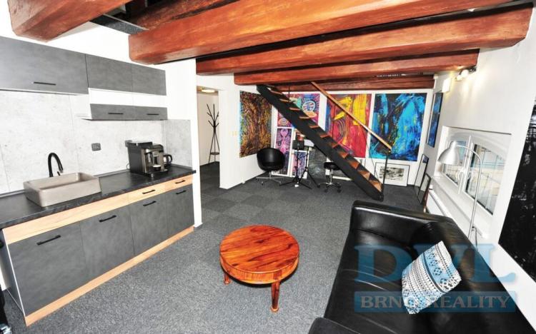 Pronájem kanceláře, Brno, Hybešova, 55 m2