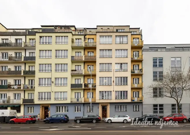 Pronájem bytu 2+kk, Praha - Holešovice, Jankovcova, 52 m2