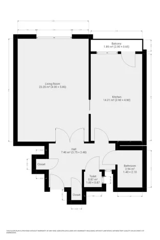 Pronájem bytu 2+kk, Praha - Holešovice, Jankovcova, 52 m2