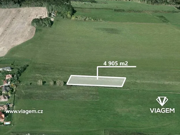 Prodej podílu pole, Horní Jelení, 1090 m2