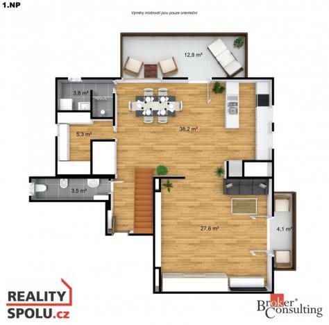 Prodej bytu 4+kk, Liberec - Liberec XIV-Ruprechtice, Stroupežnického, 98 m2