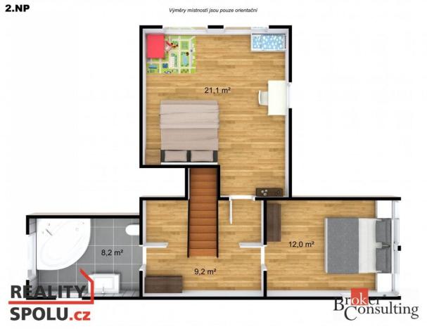 Prodej bytu 4+kk, Liberec - Liberec XIV-Ruprechtice, Stroupežnického, 98 m2