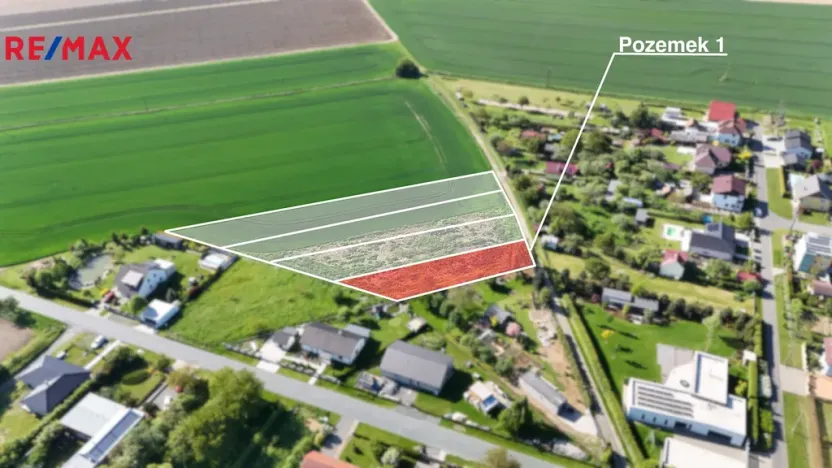 Prodej pozemku pro bydlení, Lazníky, 1050 m2
